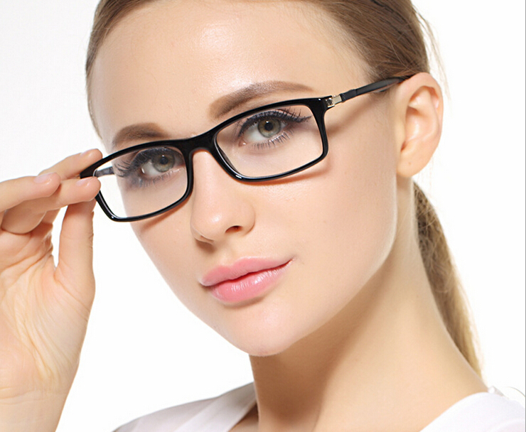 rectangle eyewear eyeglasses women female new fashion eyes vision care glasses new fashion high quality