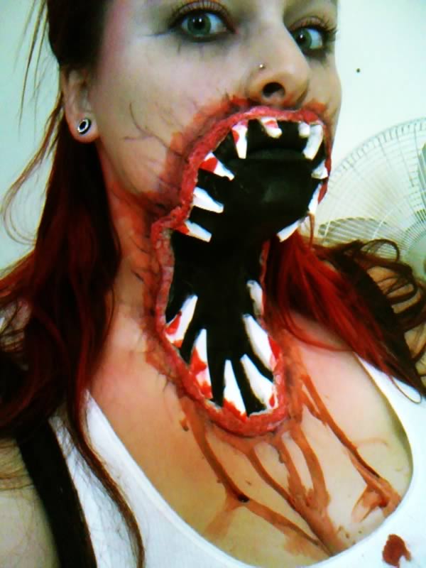 _makeup zombie