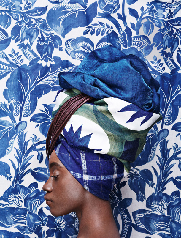بالصور - ورق حائط مستوحى من القبعات الأفريقية ! (1)