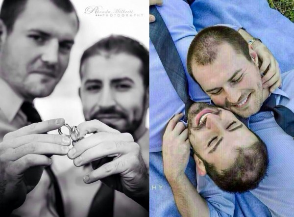 صور لأول زواج لمثلي جنسياً  في لبنان 
