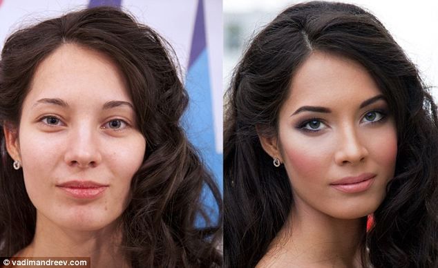 المكياج يصنع المعجزات ! 20 صورة لنساء قبل و بعد المكياج (20)