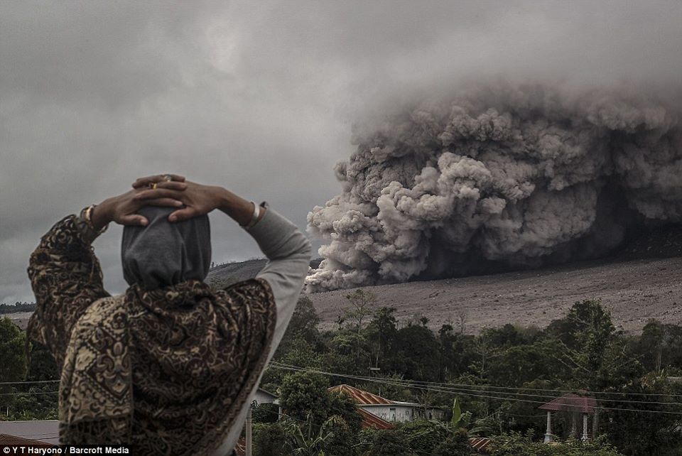 ثوة بركان اندونيسيا
