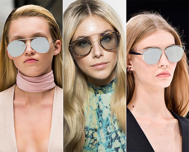 أجمل صيحات نظارات شمسية لربيع 2015