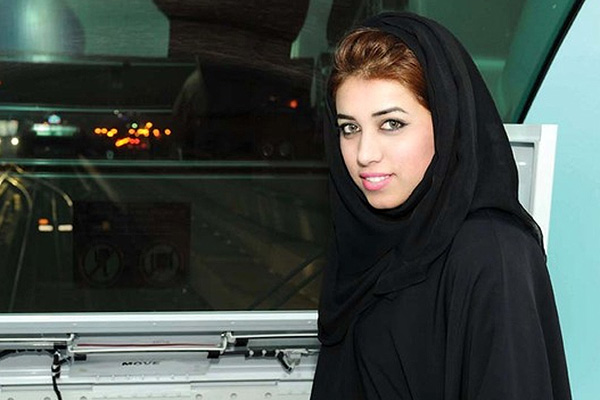 مريم الصفار أول سائقة قطار