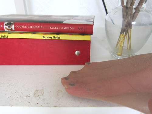 لتنظيف رفوف الكتب من الغبار