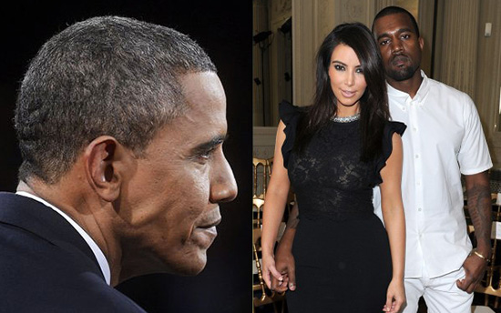 obama and kim kardashian