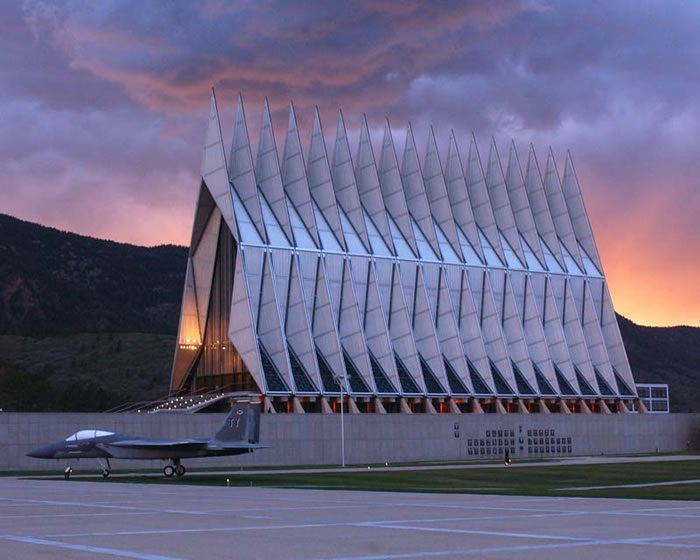 Air Force Academy, Chapel Colorado, United States