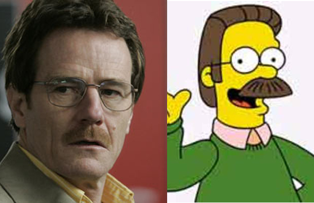 Bryan Cranston - Ned Flanders, The Simpsons