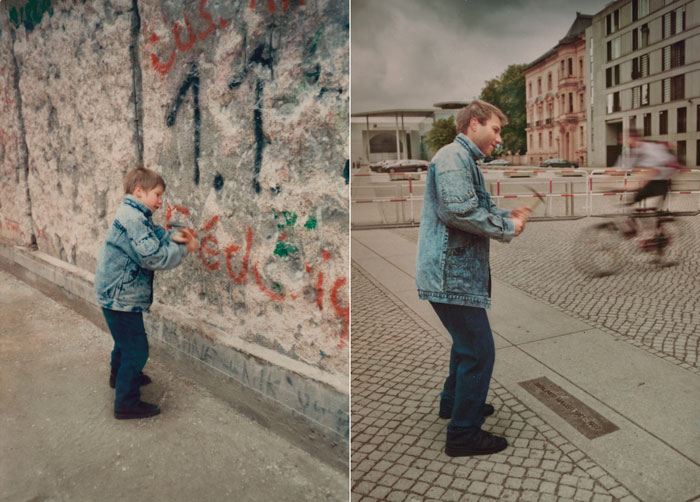 Christoph 1990 & 2011 Berlin Wall