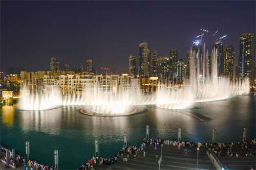 Dubai Water Fountains