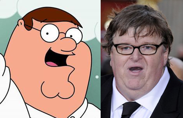 Michael Moore - Peter Griffin in Family Guy