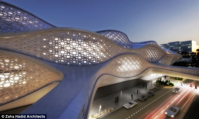 محطة مترو مركز الملك عبدالله المالي في الرياض