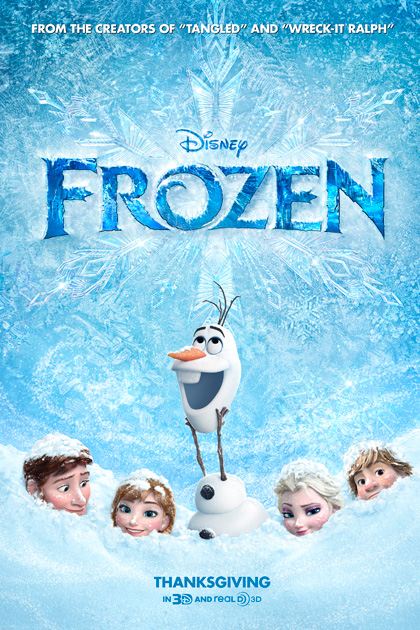 أفضل فيلم رسوم متحركة Frozen