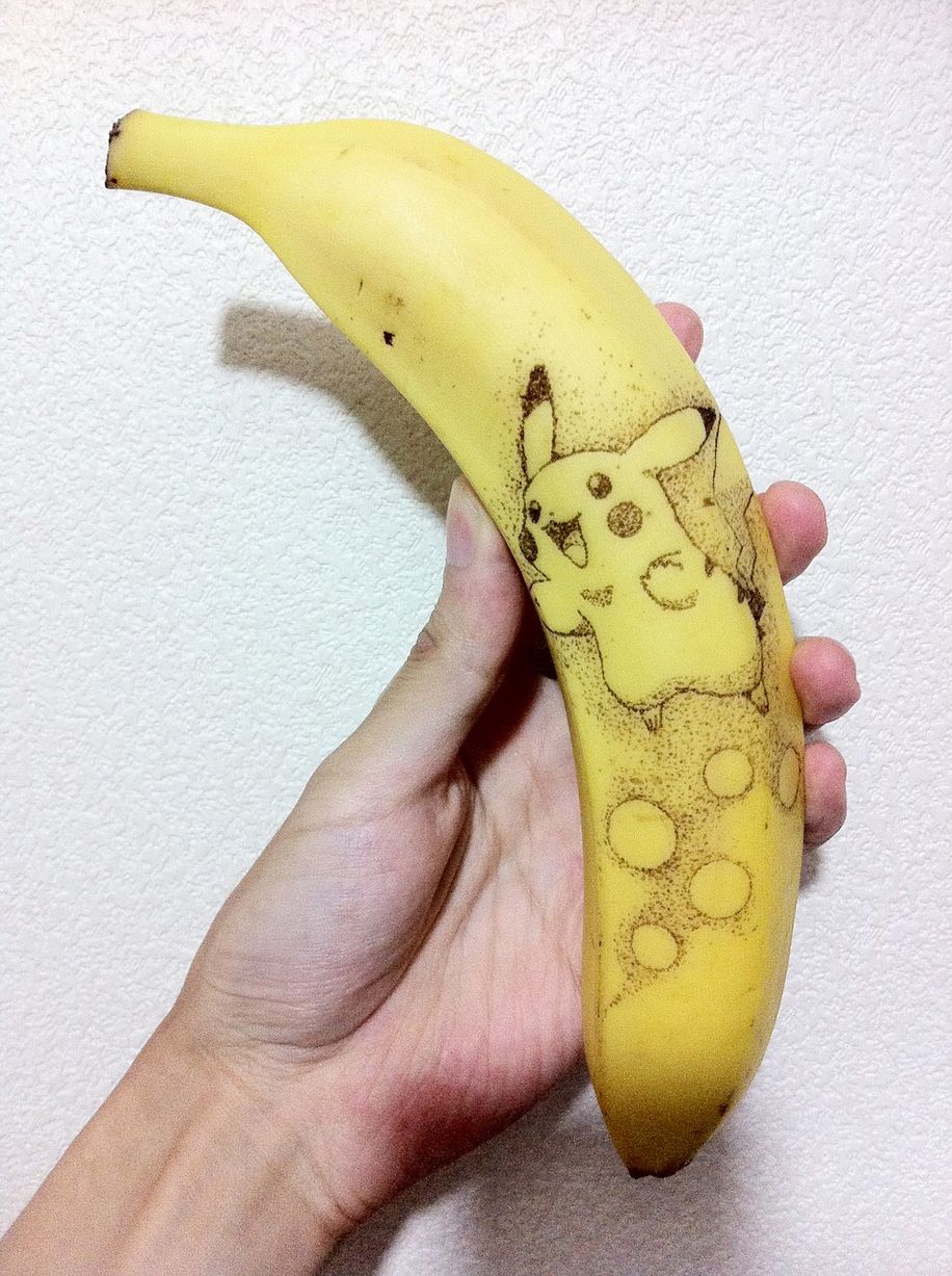 الرسم على الموز 5