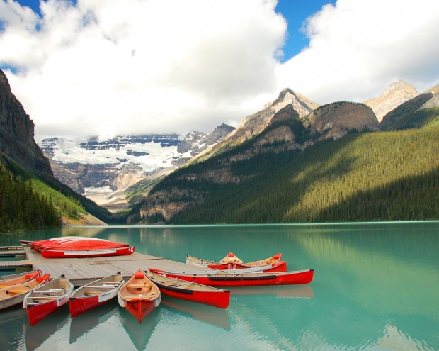 بحيرة Louise في كندا