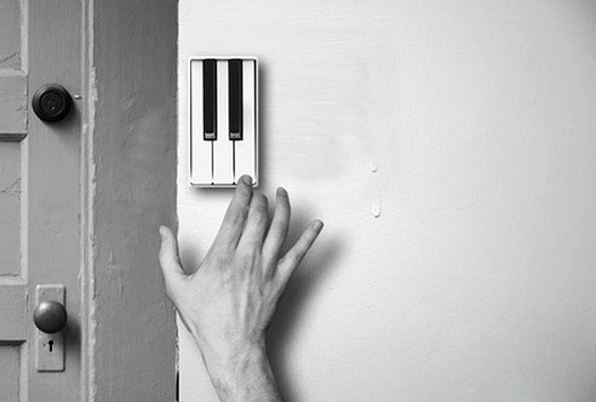 بيانو جرس الباب