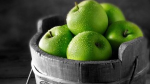 تفاح اخضر 