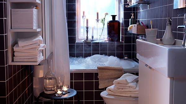 زيني حمام منزلك بلمسة مرح مع ستائر الدوش من إيكيا - IKEA