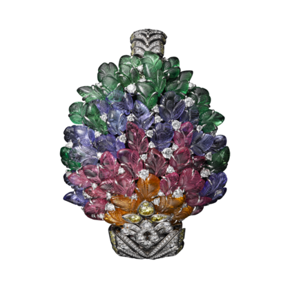 كوليكشن مجوهرات الورود الفرنسية الملونة من كارتييه (3)
