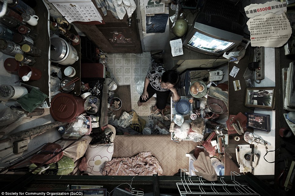   افقر الاحياء في مدينة هونغ كونغ 