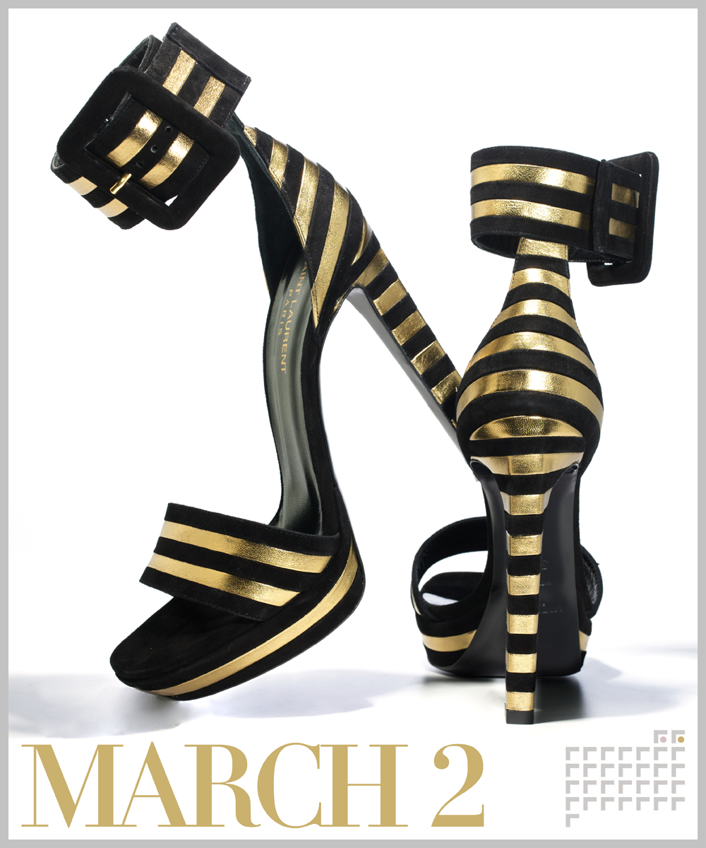 مجموعة جديدة للأحذية في مارس 